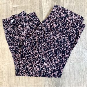 3/$35 Any Combo Leggings! Calvin Kelvin Black and Pink Workout Leggings